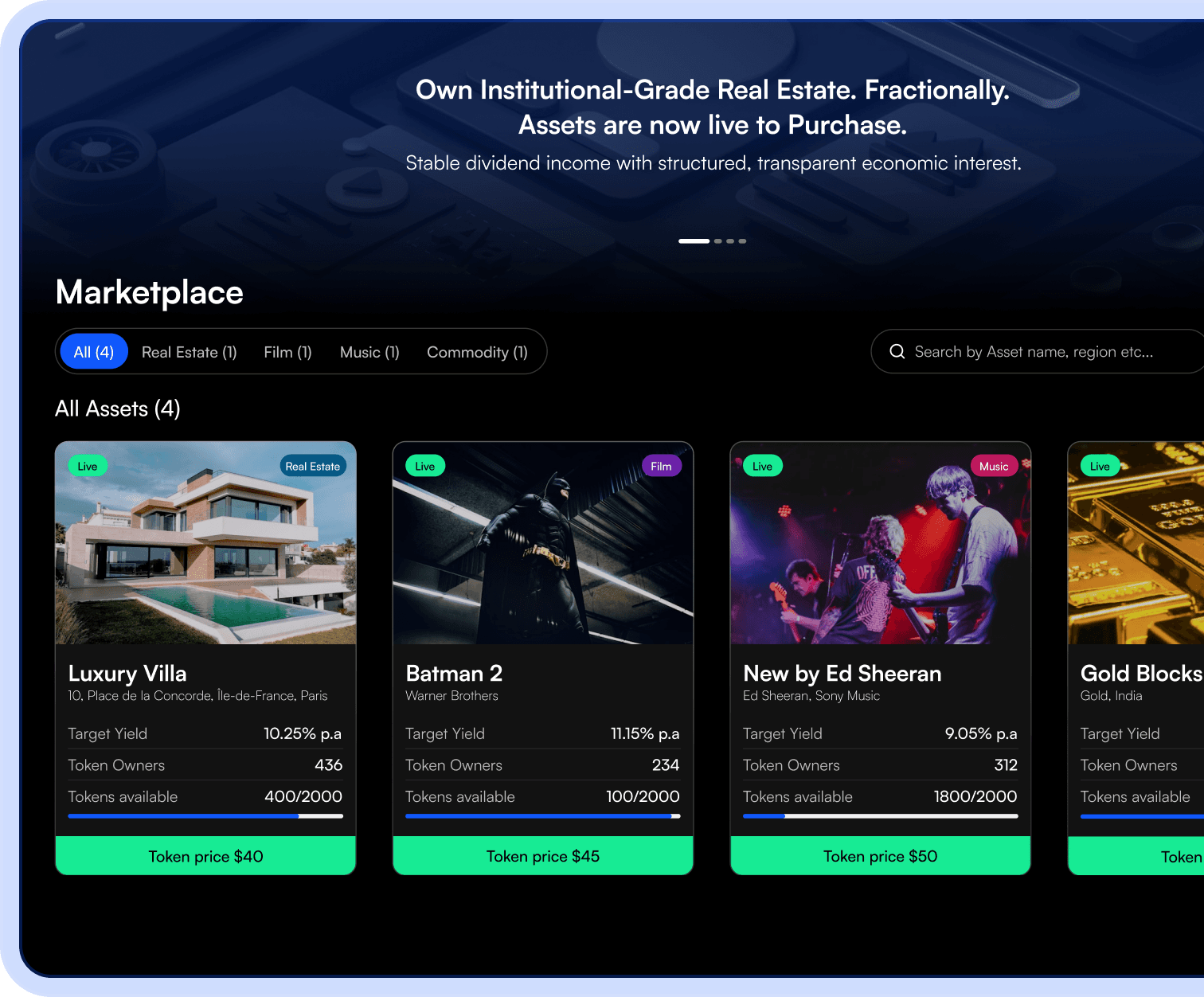 Toyow Marketplace Preview